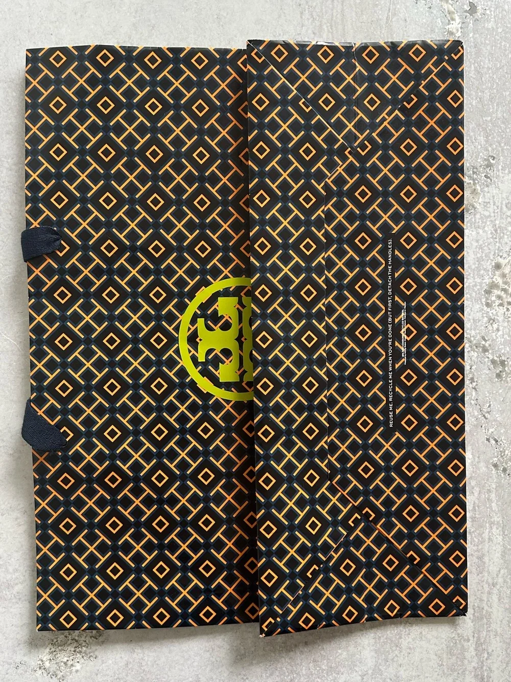 TORY BURCH Dust Bags, Box & Shopper Tote Bundle