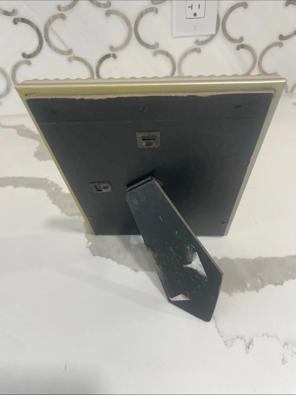 Dioni Collection Gold and Silver Decorative Picture Frame