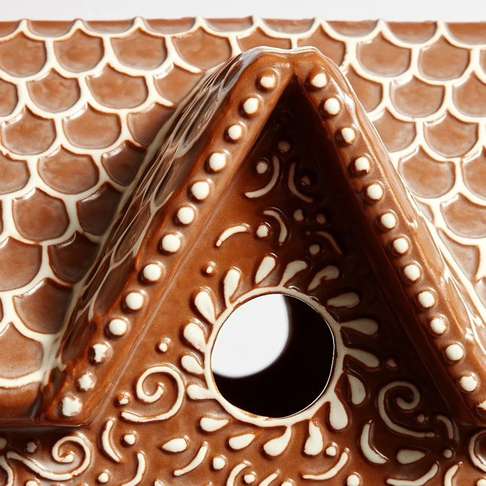 Pottery Barn handcrafted gingerbread
