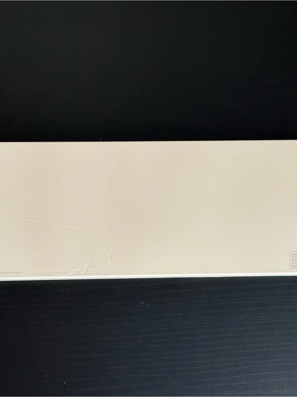 Apple Wireless Keyboard in Silver and White