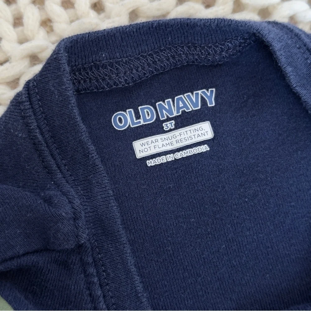 Old Navy Dinosaur Unisex Snug-Fit Graphic Sleep Set for Toddler 3T