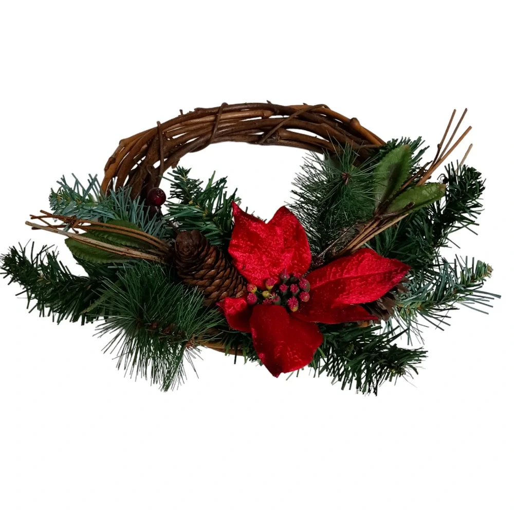 Grapevine Wreath Christmas Decor 12