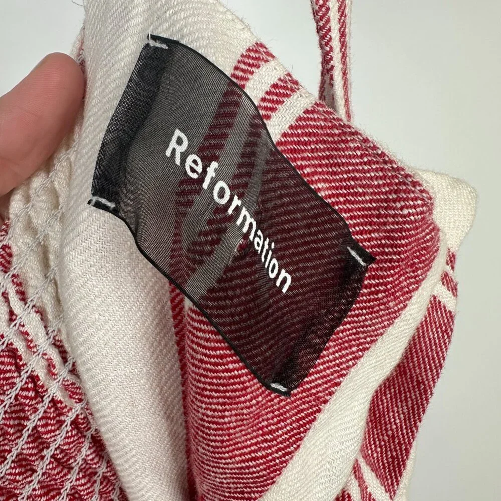 Reformation coconut linen
