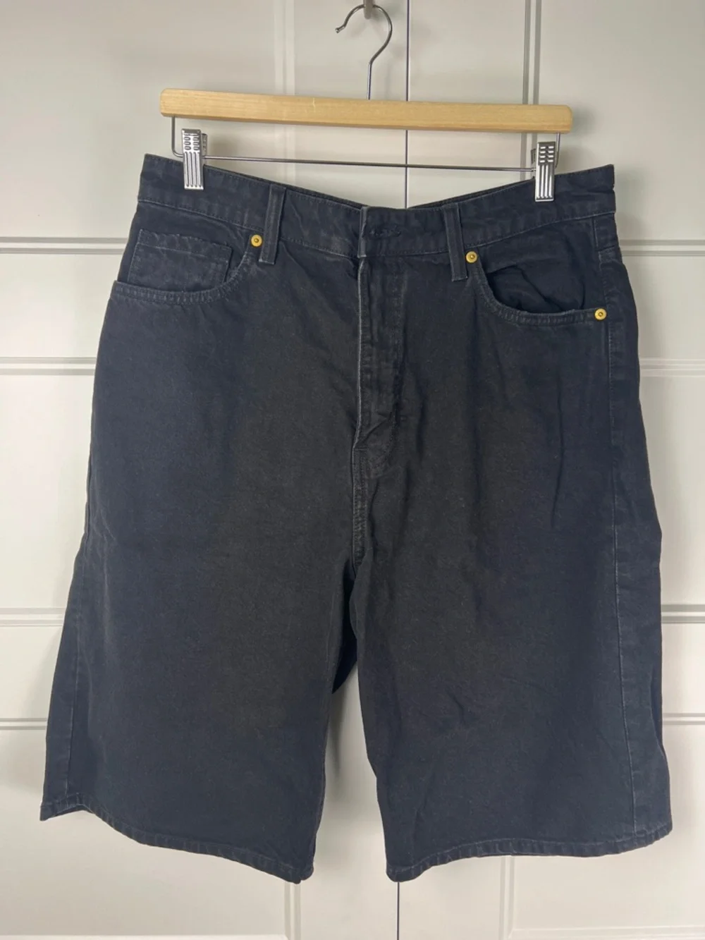 Bermuda Baggy High Denim shorts