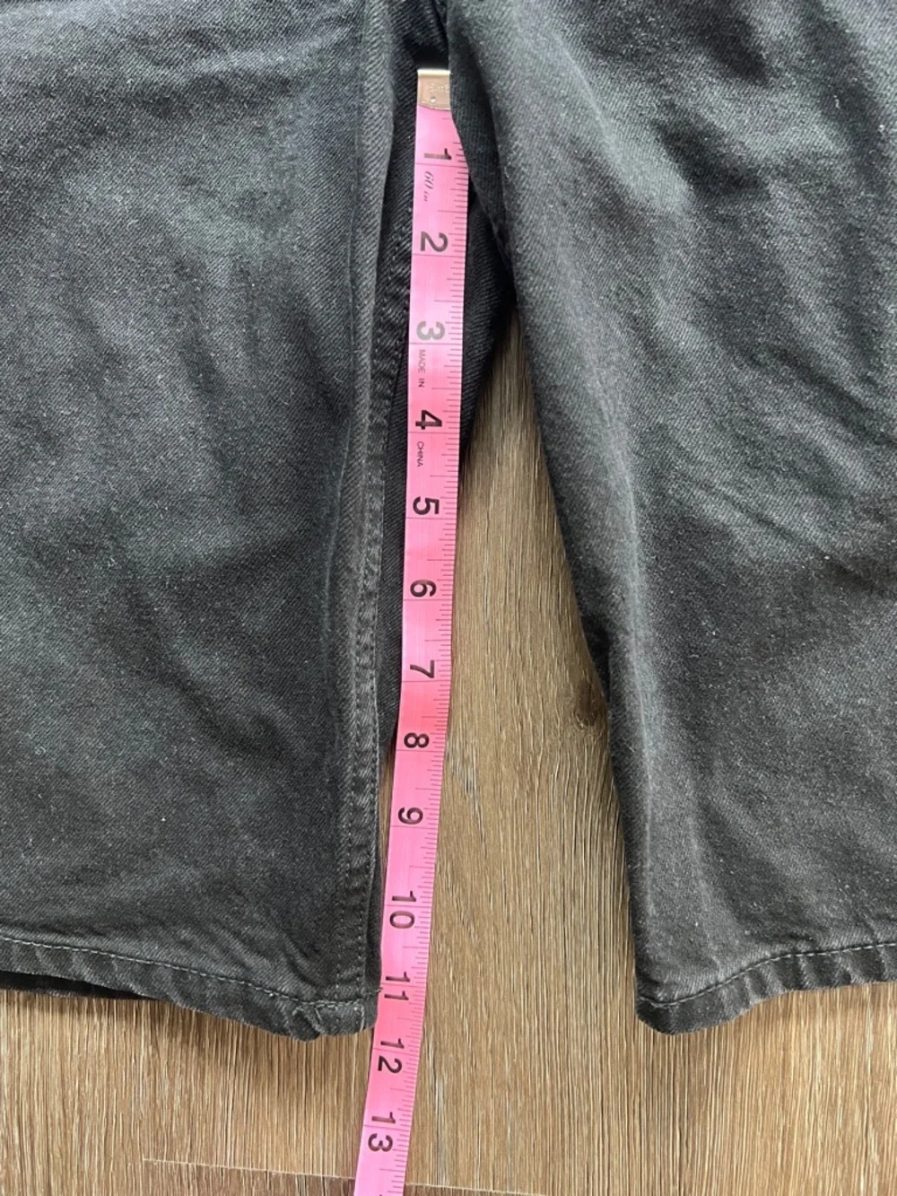 Bermuda Baggy High Denim shorts