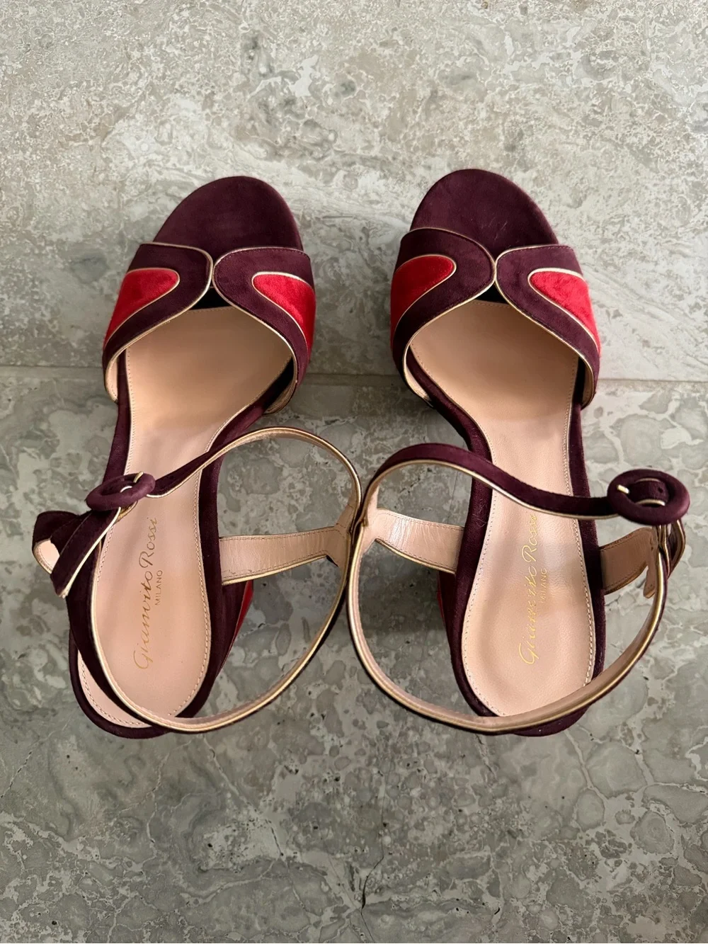 Gianvito Rossi nappa open