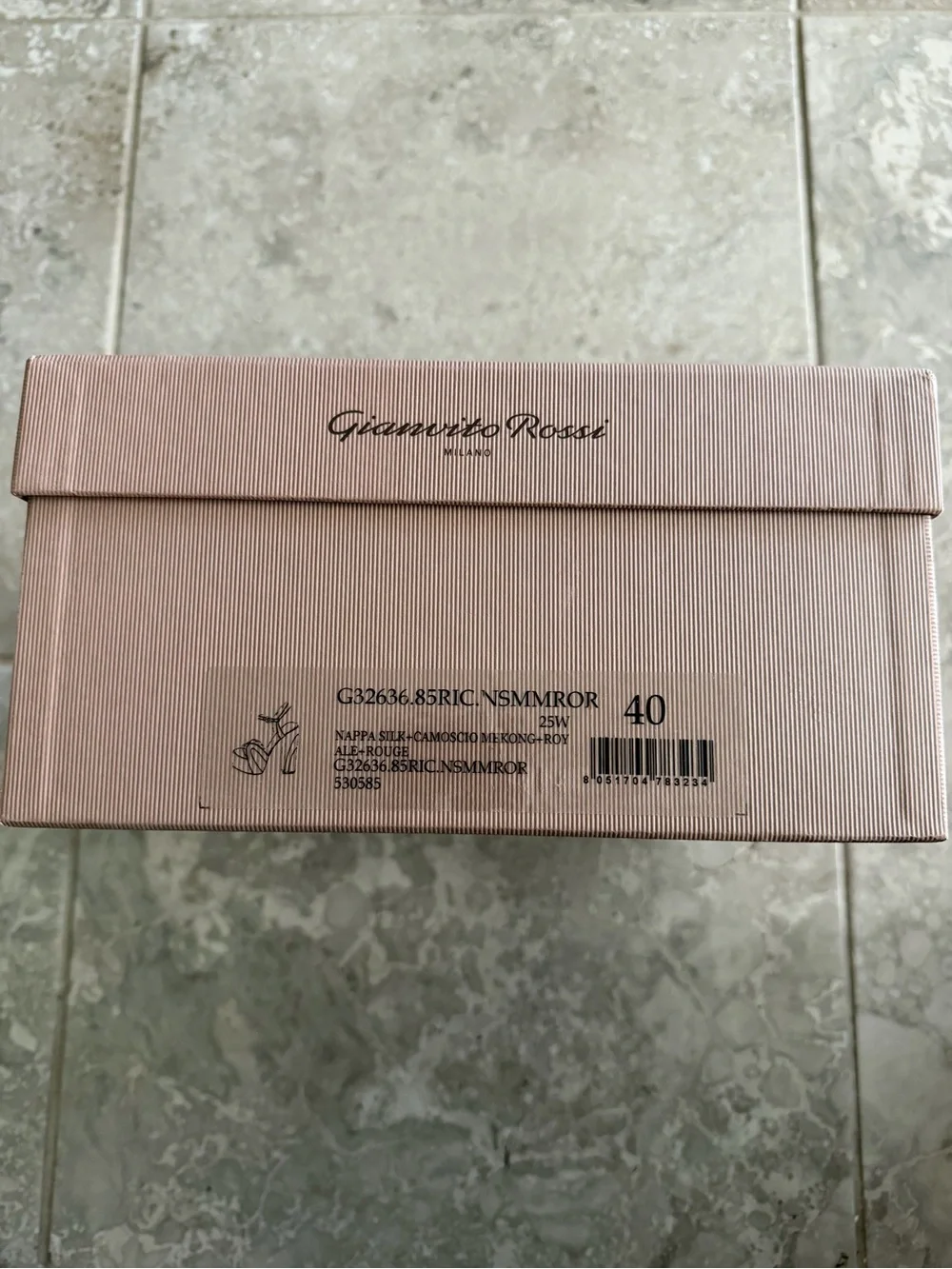 Gianvito Rossi burgundy high
