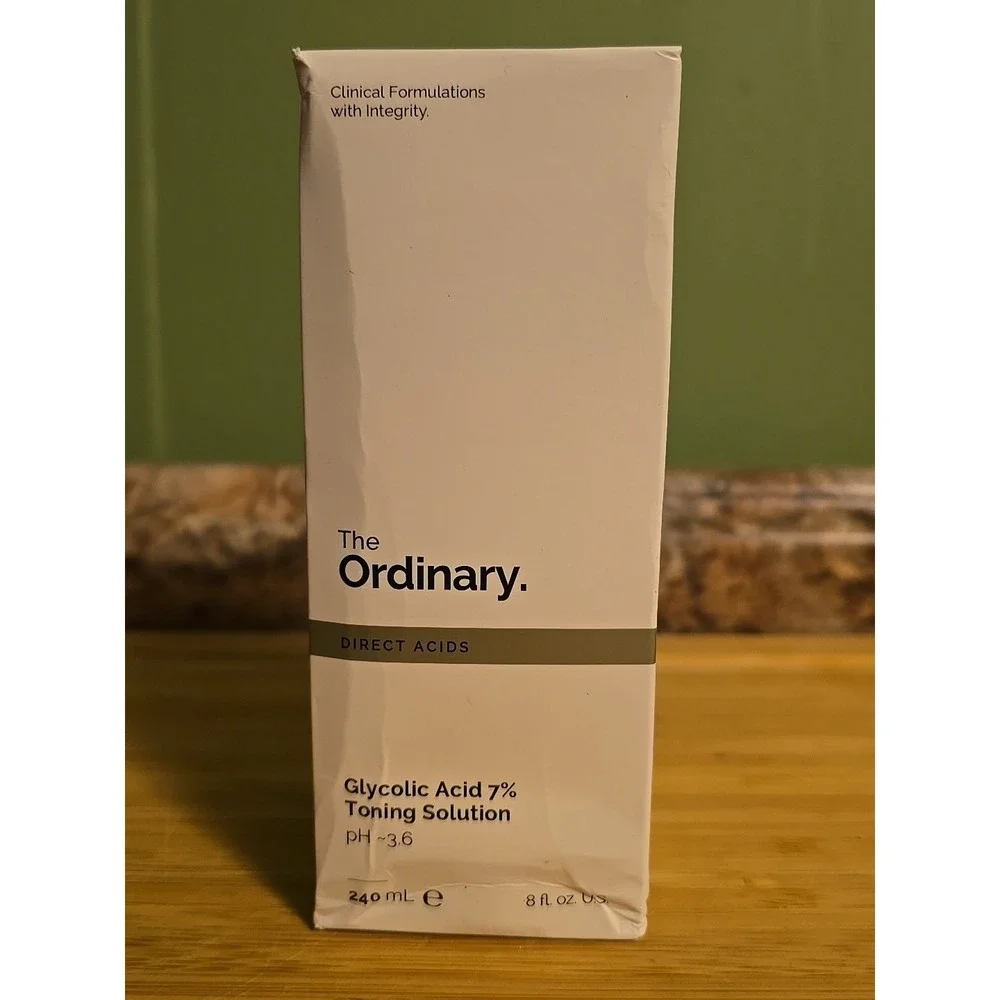 Glycolic Acid‎ 7% Direct Acids Toning Solution Radiant Skin Anti Aging/Acne 8 oz