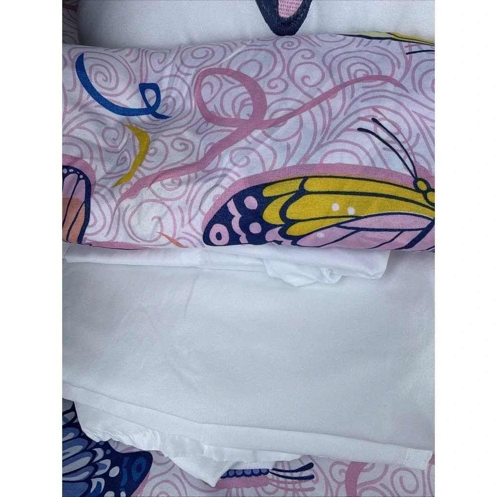 Butterfly Twin Comforter set Y2k girlie fairy