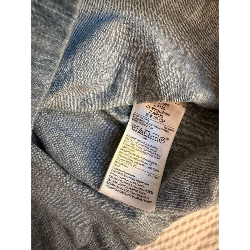 Gap Girls Cable Knit Sweater Dress Size 2T