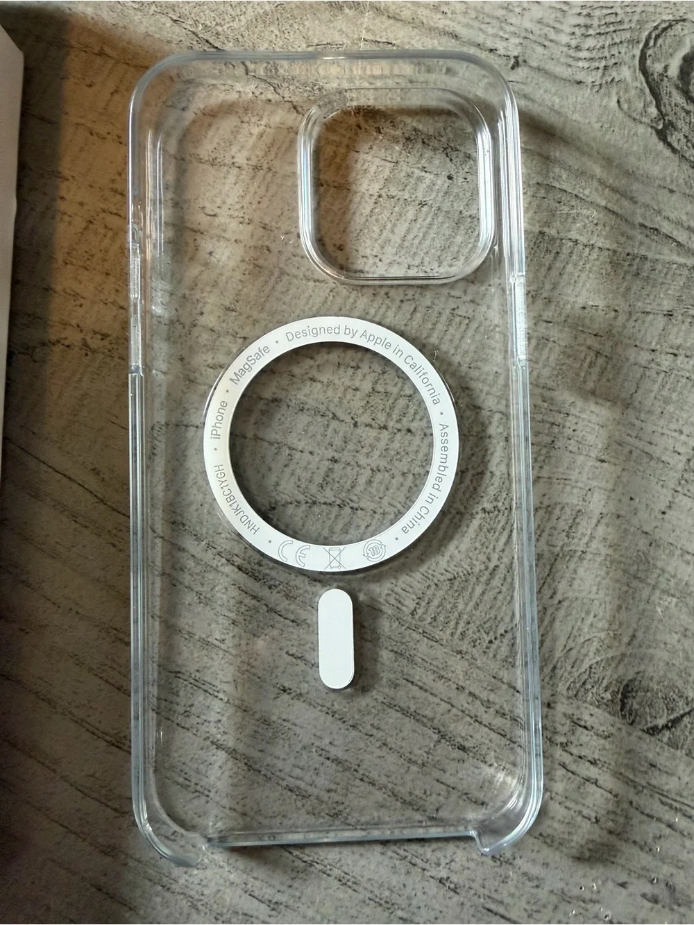 Apple clear protective