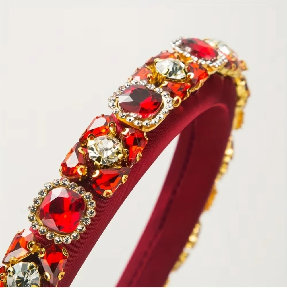 Hand Made vintage rhinestone