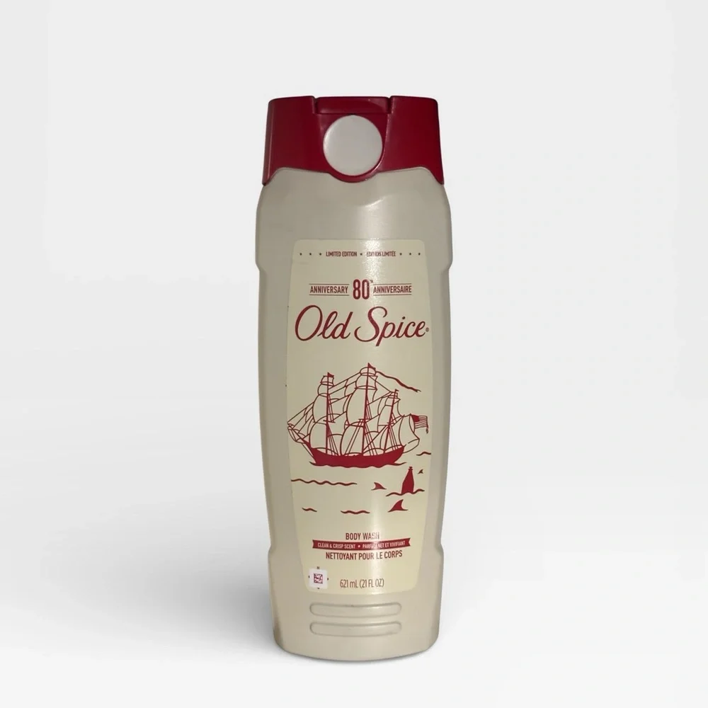 OLD SPICE 80TH ANNIVERSARY LIMITED EDITION BODY‎ WASH MEN 21 Oz. DISCONTINUED