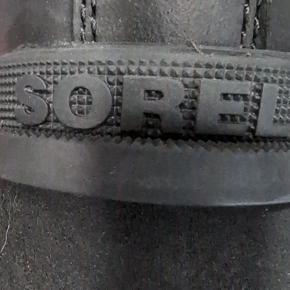 Sorel black leather