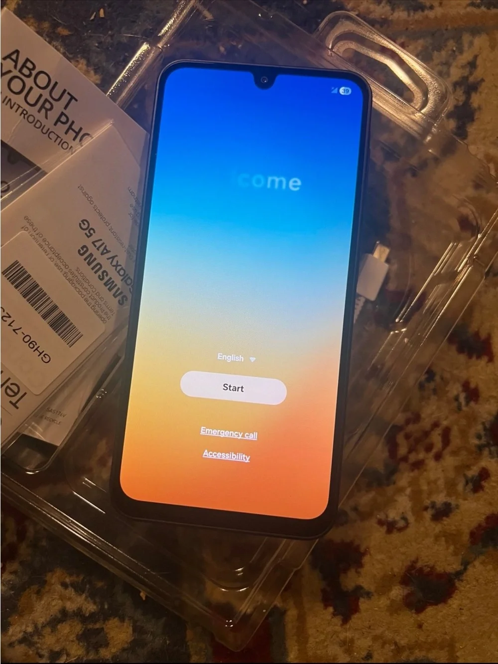 Samsung Galaxy A17 5G Smartphone - Black