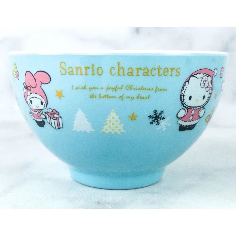 NWT Sanrio Hello Kitty & Friends‎ Blue Holiday Bowl 2020