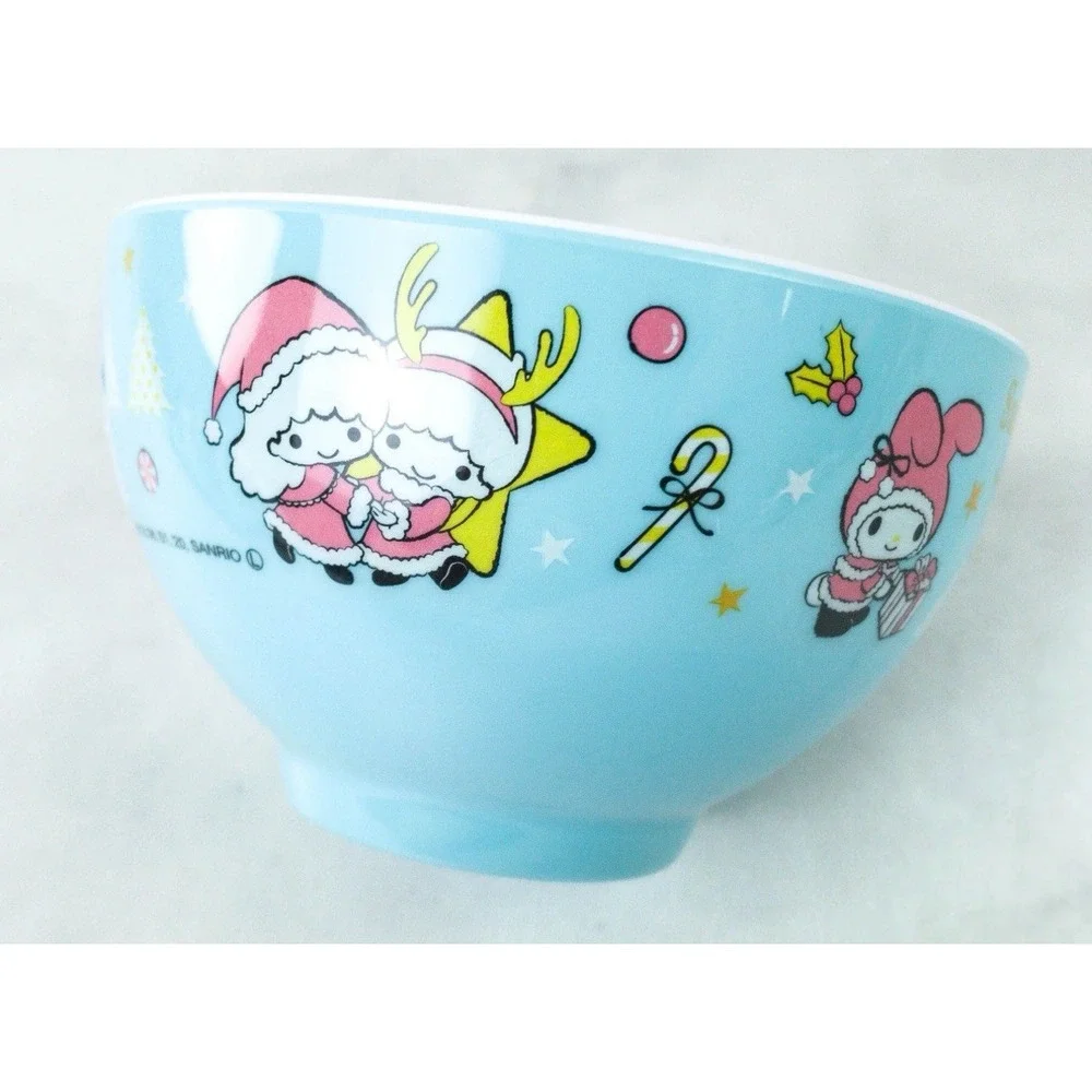 NWT Sanrio Hello Kitty & Friends‎ Blue Holiday Bowl 2020