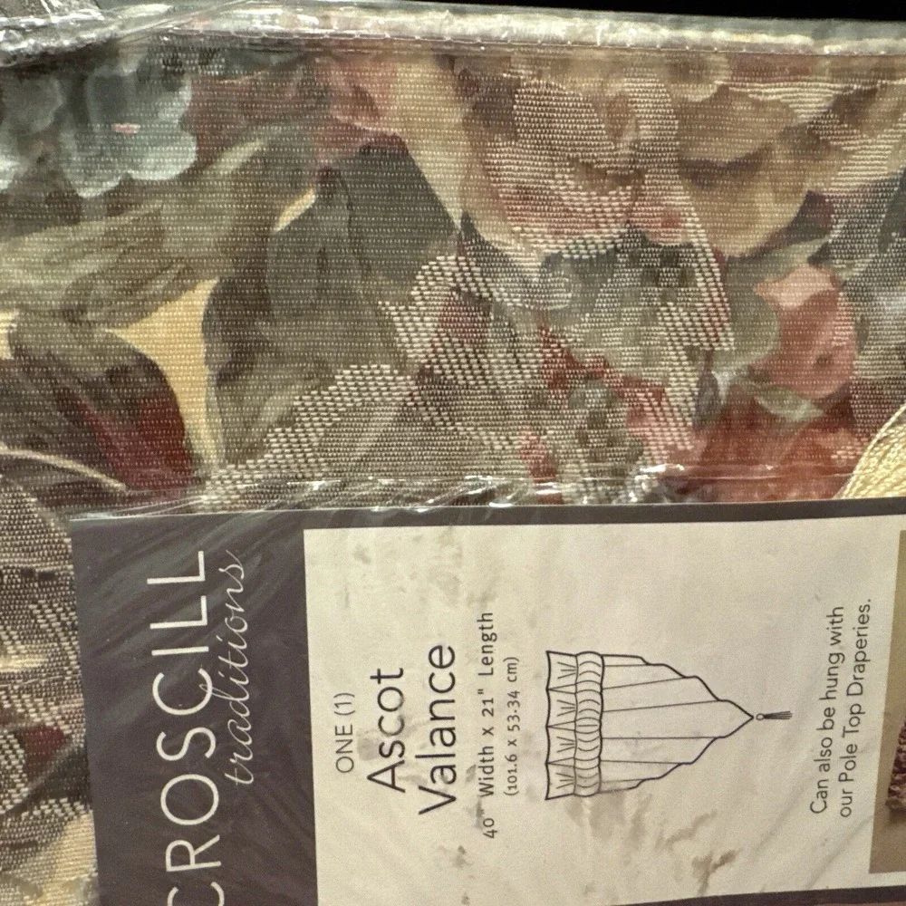 Croscill ascot valence