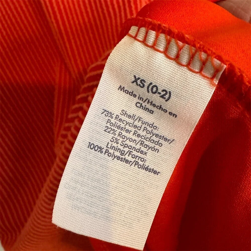 No Boundaries Dress Womens XS Red Ribbed Knit Bodycon Mini Ruched Tie