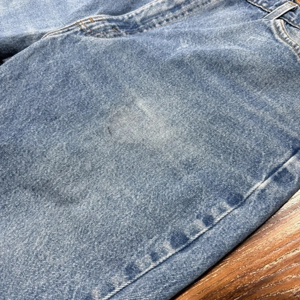 Vintage Levi's 517 Orange Tab Boot Cut Blue Jeans Mens Size 44X30 (40X24 Actual)