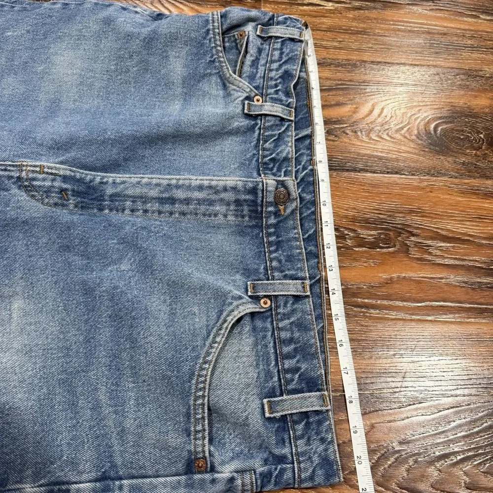 Vintage Levi's 517 Orange Tab Boot Cut Blue Jeans Mens Size 44X30 (40X24 Actual)