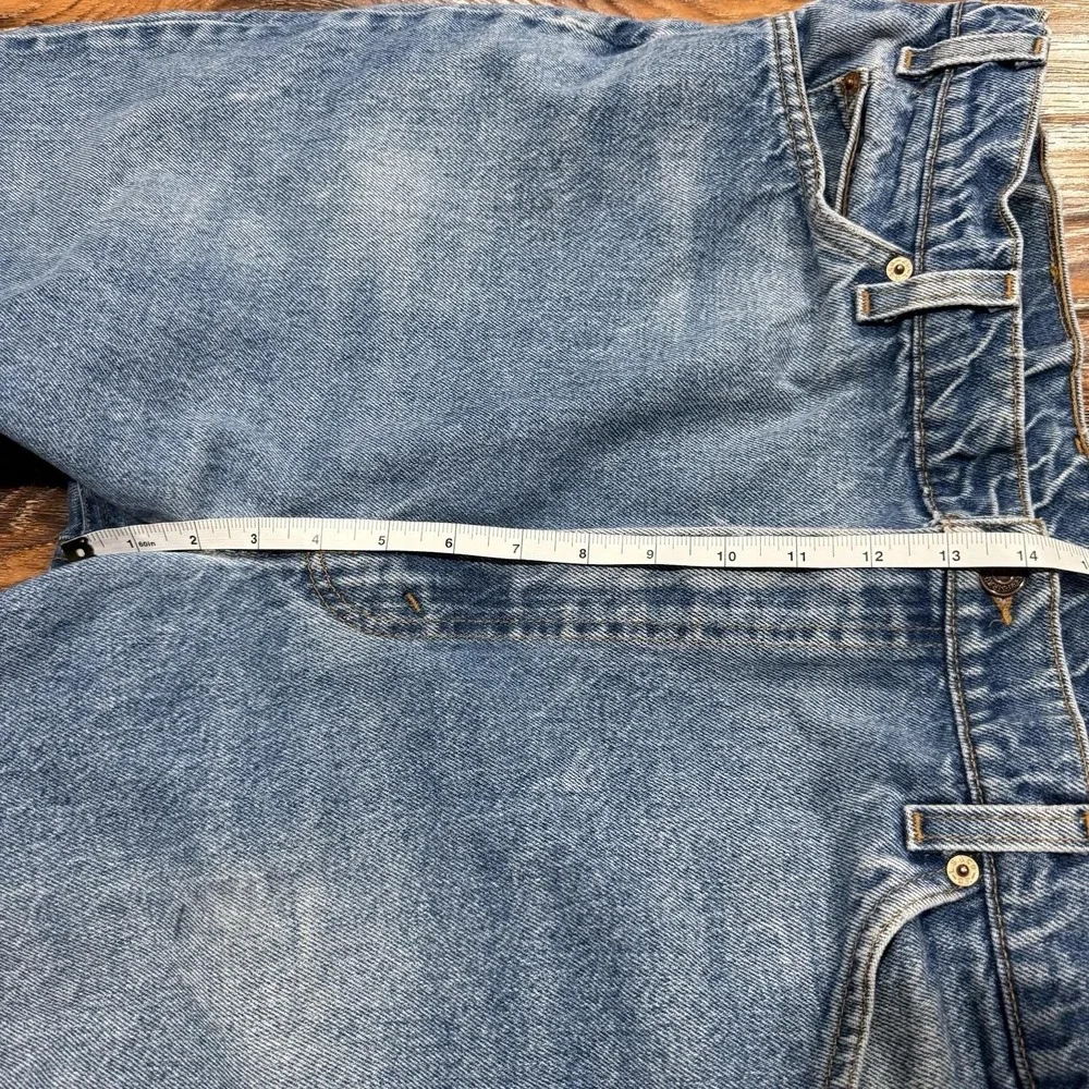 Vintage Levi's 517 Orange Tab Boot Cut Blue Jeans Mens Size 44X30 (40X24 Actual)