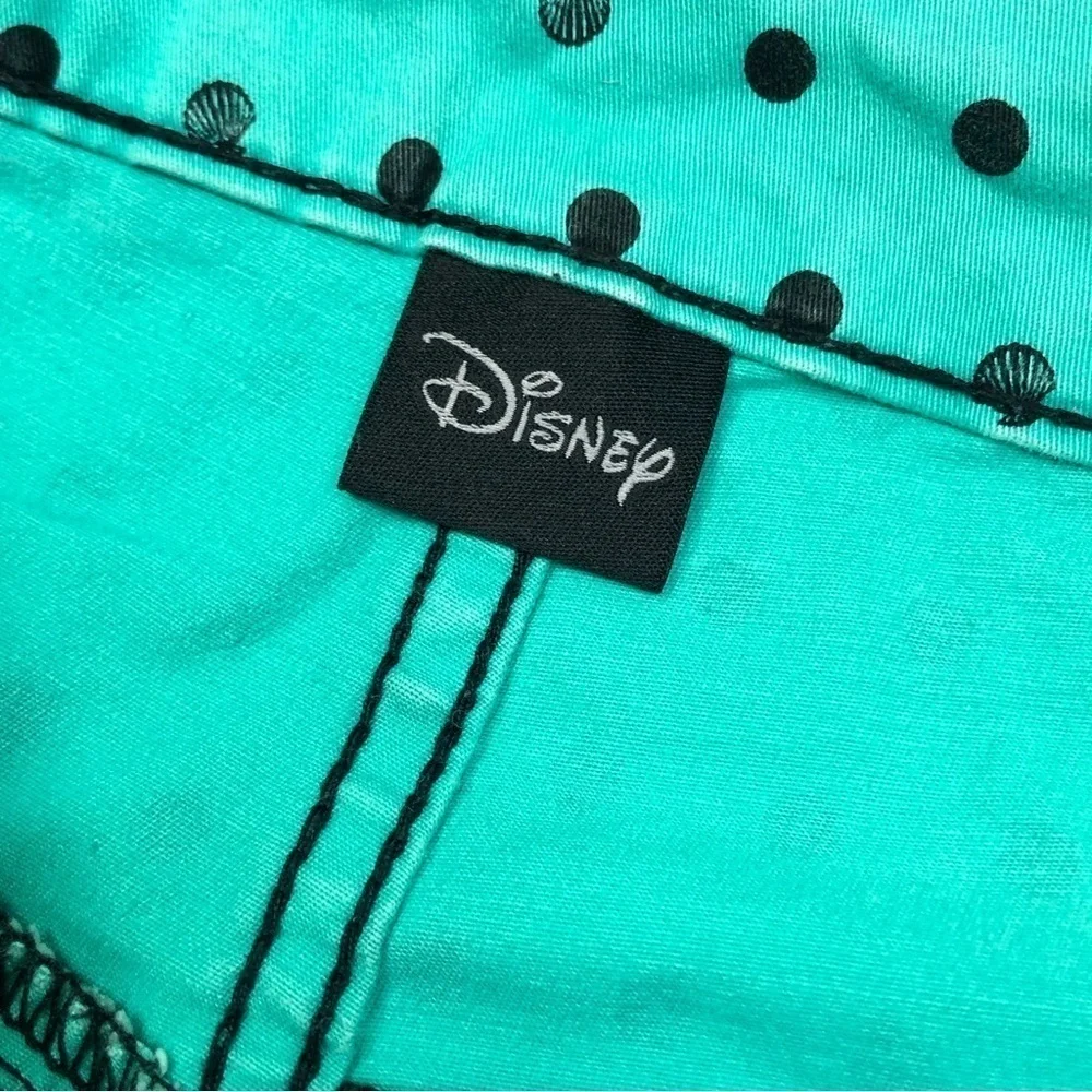 Disney Ariel Little Mermaid shorts aqua juniors 7