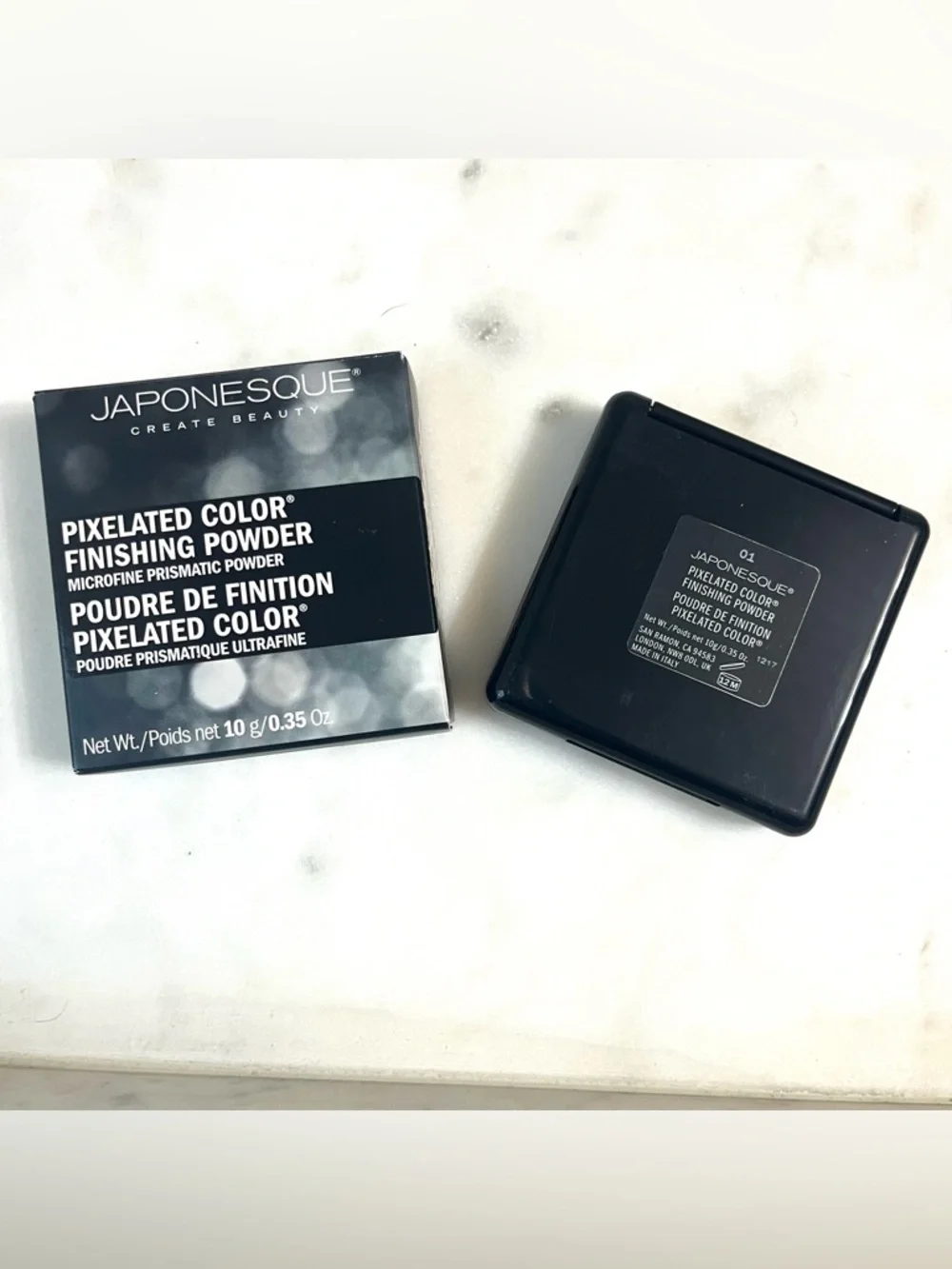 JAPONESQUE Pixelated Color Finishing Powder, NWT Shade 01