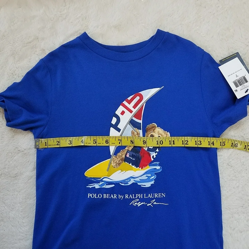 Ralph Lauren Polo Bear Cotton Boy's Jersey Tee