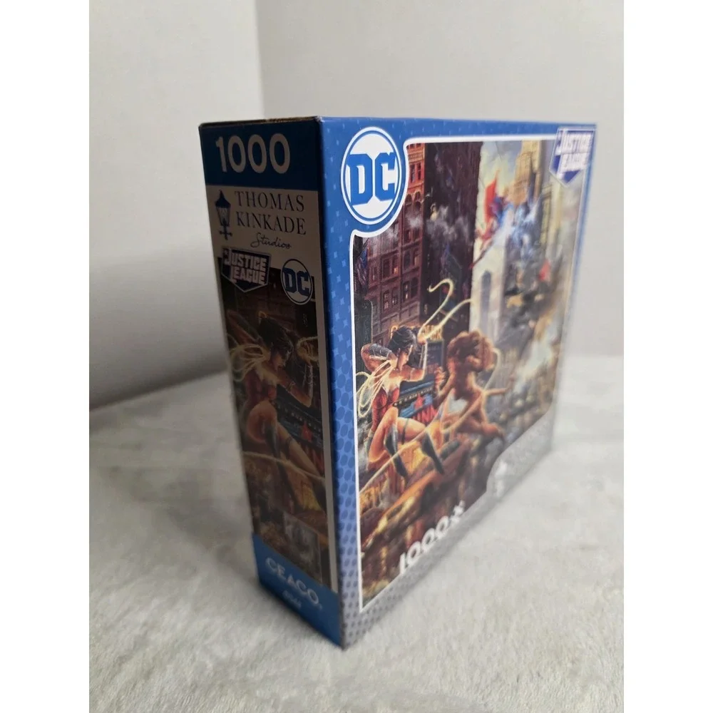 Puzzle DC Comics Justice League Women of DC by Thomas Kinkade 1000pcs. New