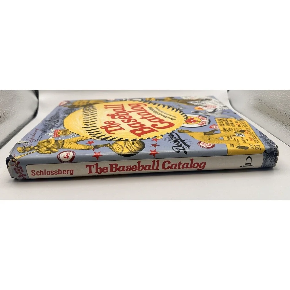 1980 The Baseball Catalog Hardcover Dan‎ Schlossberg USED