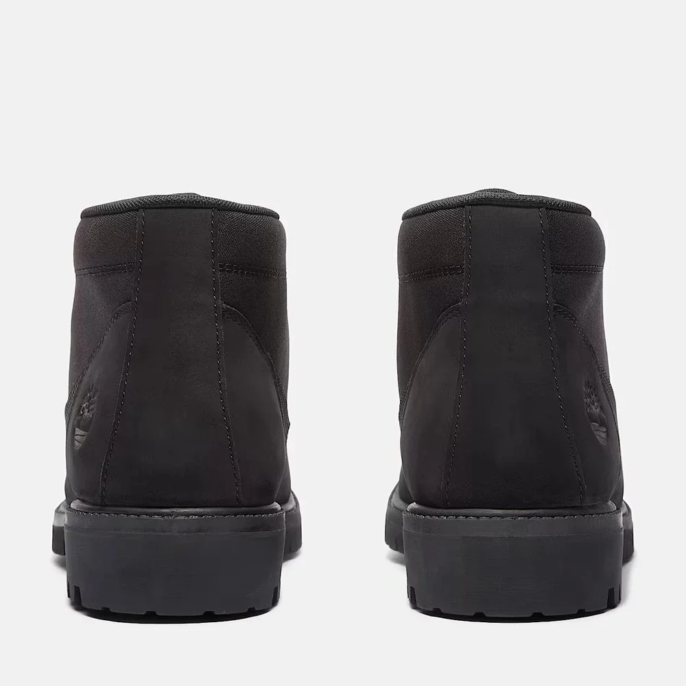Timberland Redwood Falls Waterproof‎ Chukka Boots Mens Black Leather Size 10