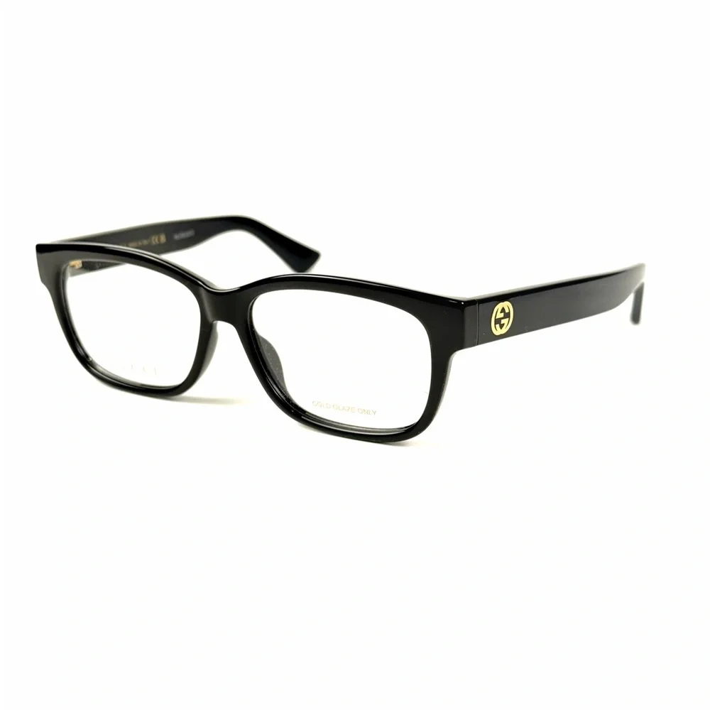 GUCCI GG1341O 001 Black Authentic 55 mm Eyeglasses NWT