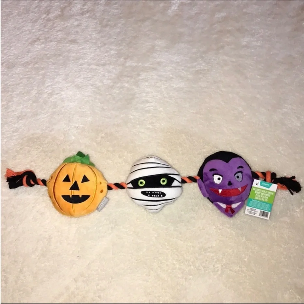 Halloween Theme Rope Dog Toy
