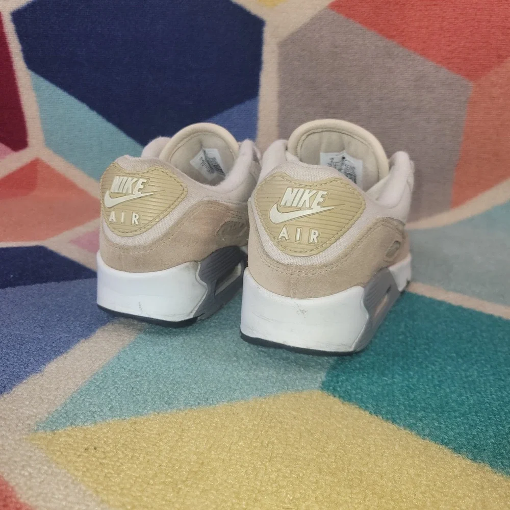 Nike Air Max 90 Premium Hemp Sanddrift Particle Grey Size 6
