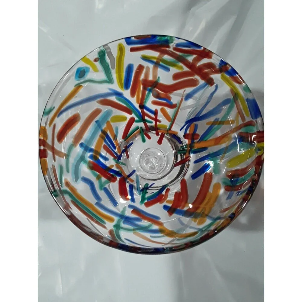 Unmarked art glass
