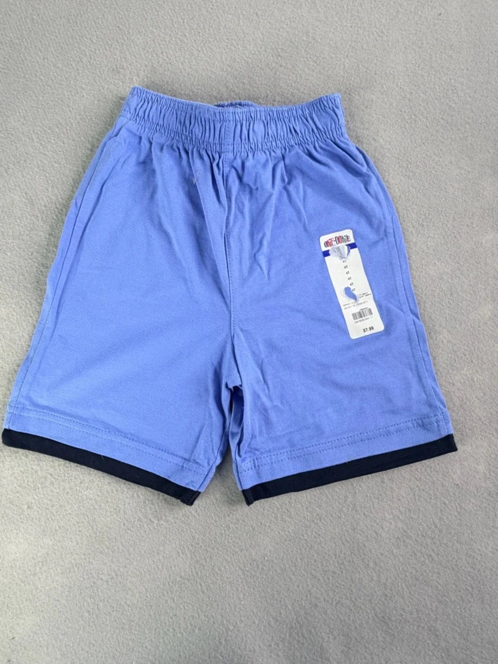 Okie Dokie Size 4 Lot (5) Blue Tan Denim Khaki Navy Athletic Running Bottoms New