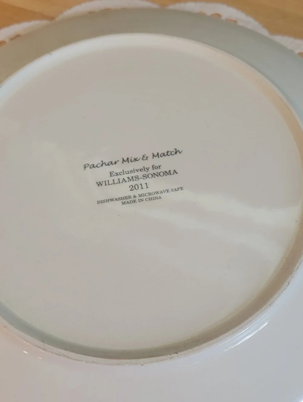 Williams Sonoma bold earthenware
