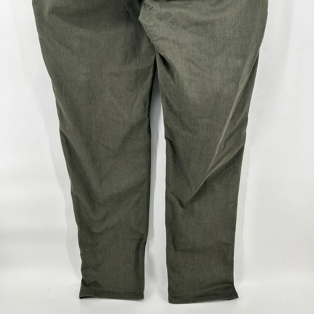 Banana Republic Travel Jeans Mens 40x34 Olive Green Slim Fit Pants NEW
