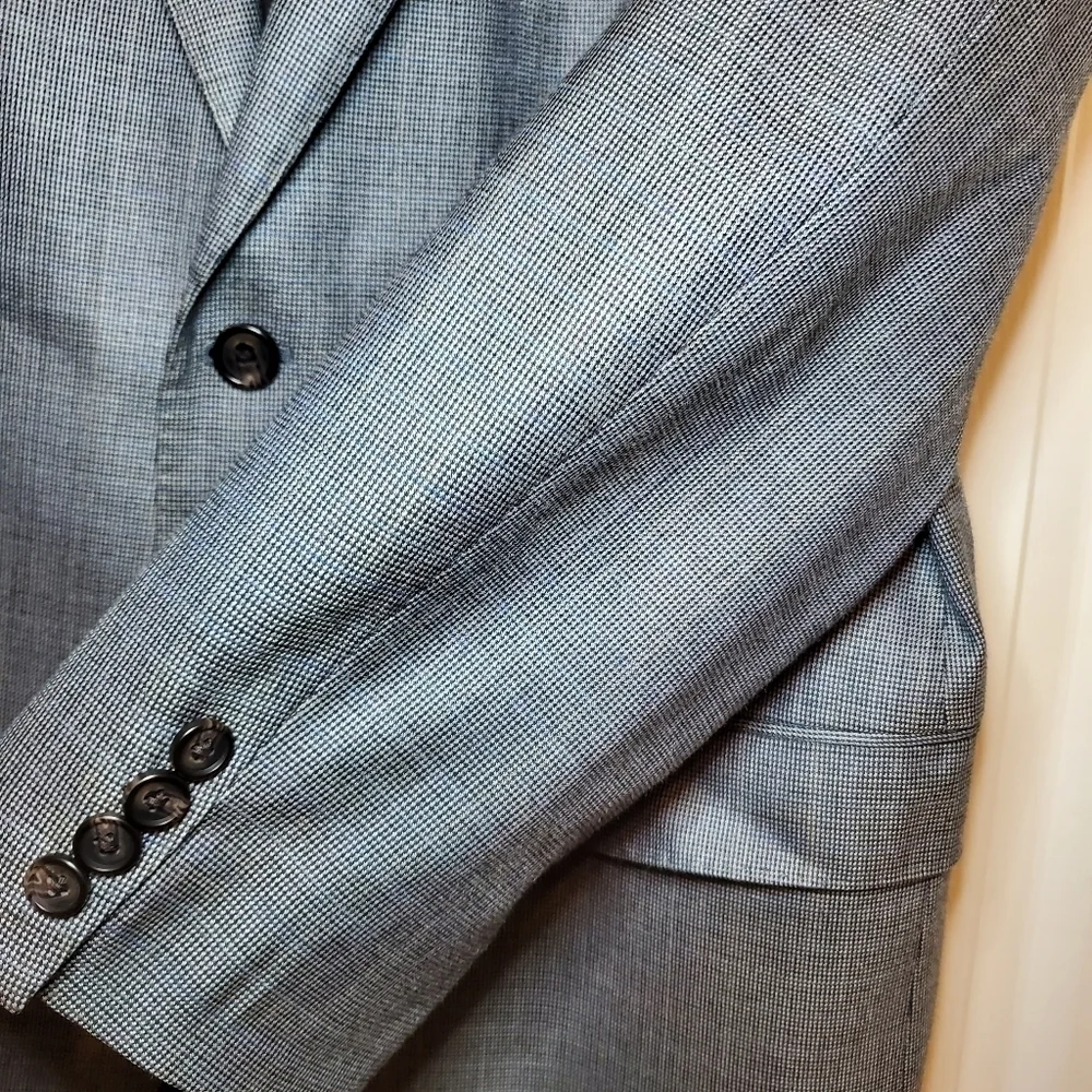 Lauren Ralph Lauren Mens 44S Sport coat/Blazer Silk Wool Trim Fit