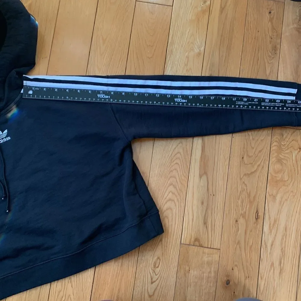adidas crop hooded