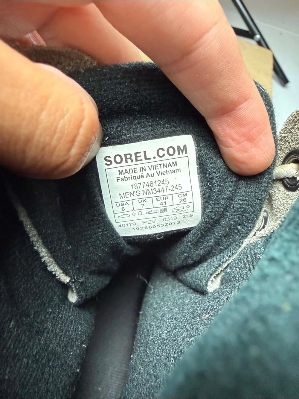 SOREL CHEYANNE II US Sz 8 Men's Outdoor Waterproof Boots