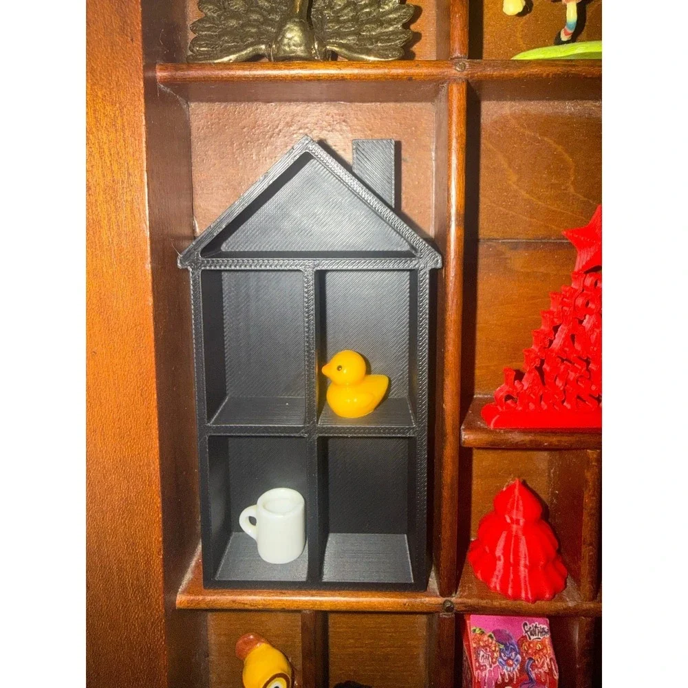 House Shaped Trinket Shelf for Trinket Shelf Color choice