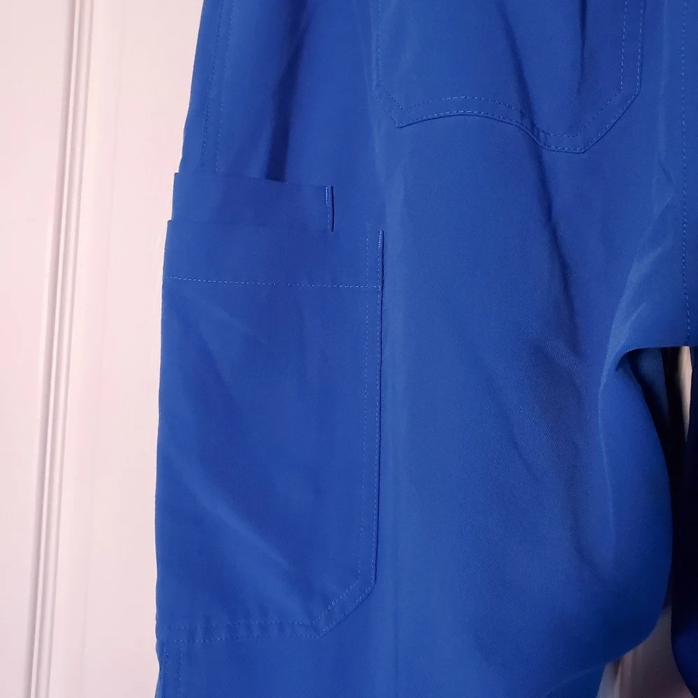Figs Technical Collection Blue Scrub Pants Straight-Leg TW2000 R Size Medium