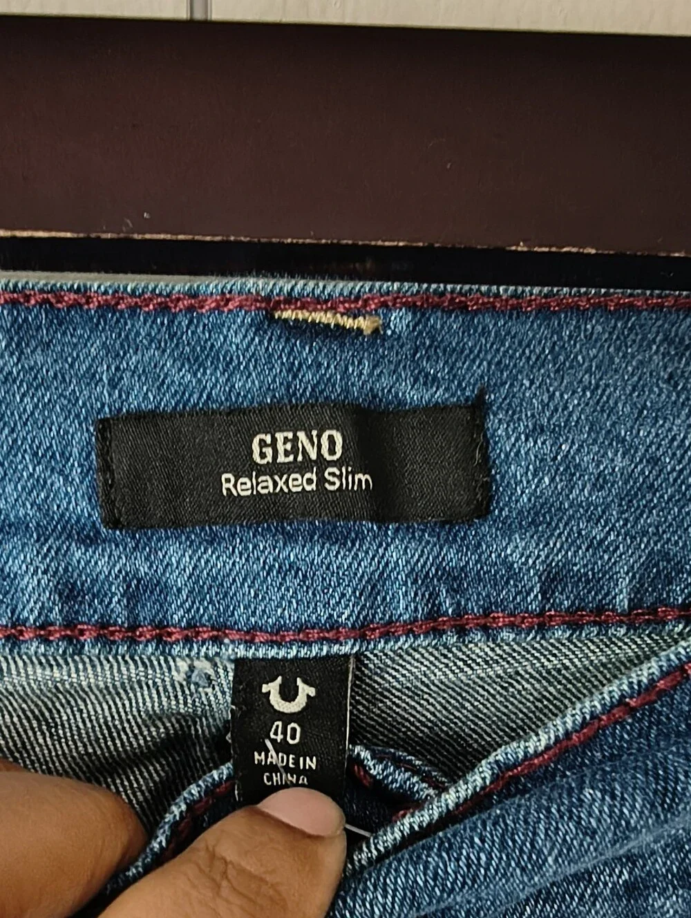 True Religion inseam owned inches