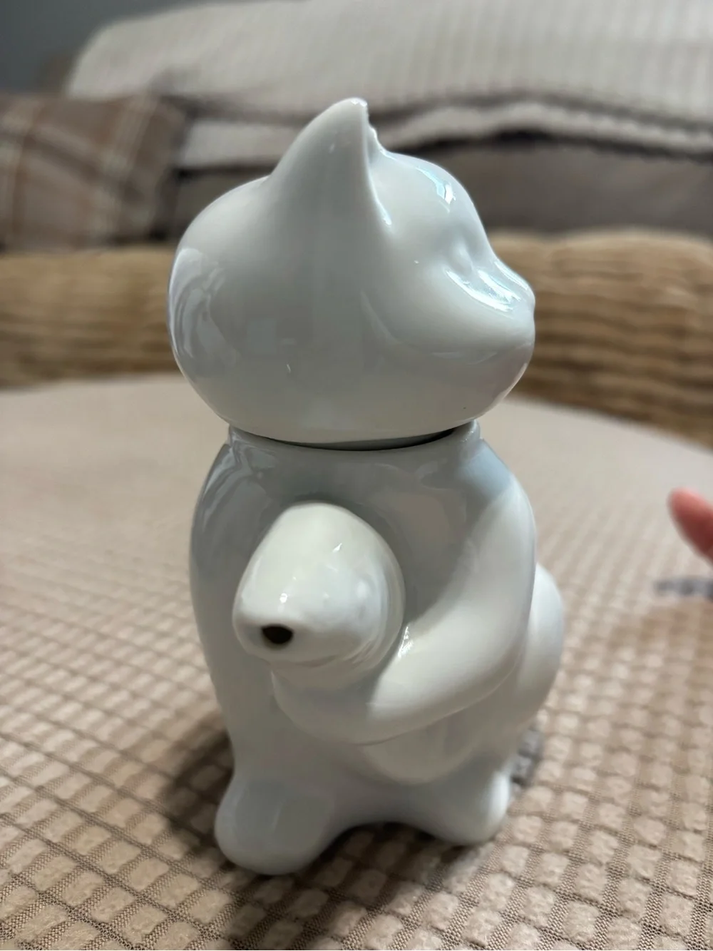 White Cat Ceramic Teapot - Cute Cat-Shaped Tea Mug