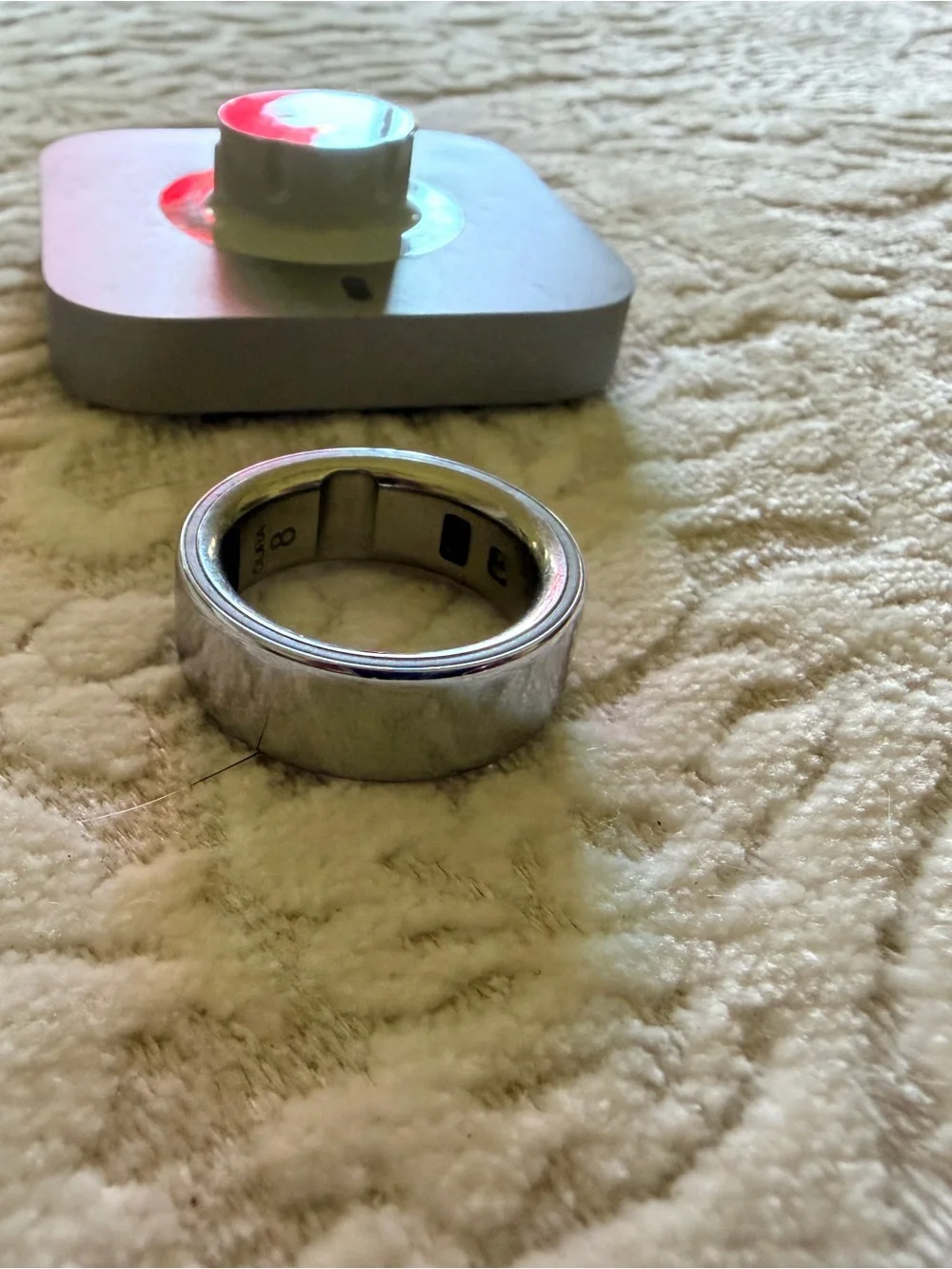 Oura ring silver