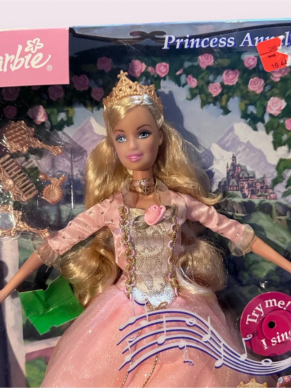 Vintage Barbie As Princess And The Pauper Anneliese Doll 2004 Mattel
