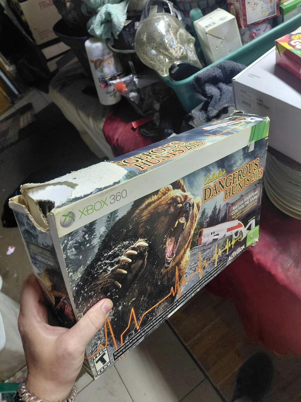 Cabela's Dangerous Hunts 2013 bundle for Xbox 360, Top Shot Fearmaster Light Gun