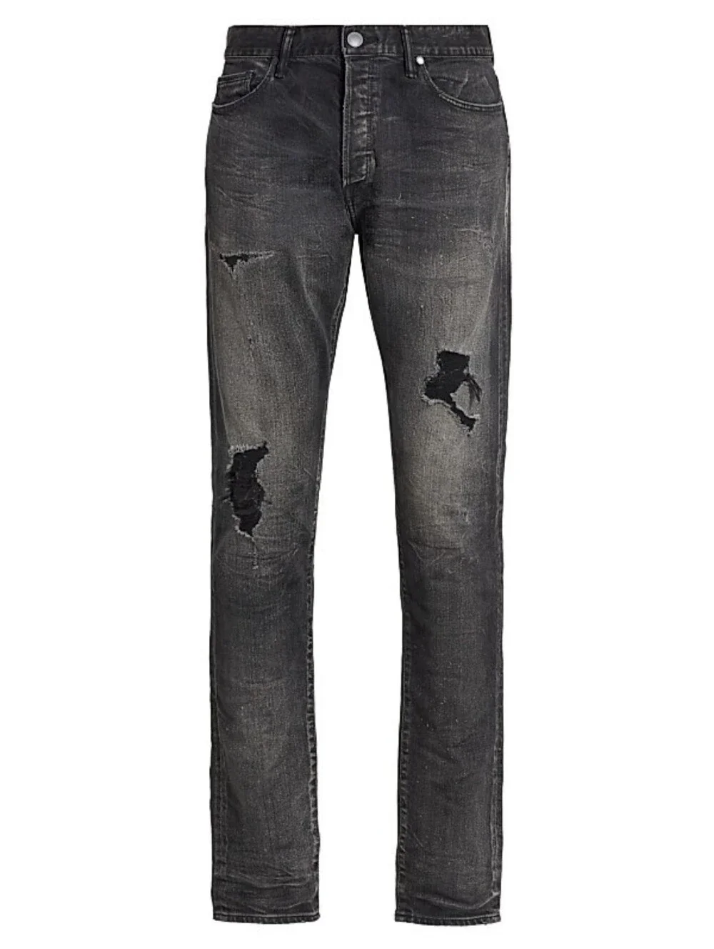 John Elliott The Cast 2 Distressed Slim Jeans Size 36 Made In Japan